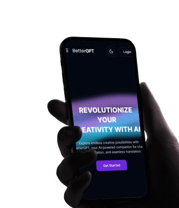 BetterGPT Mockup